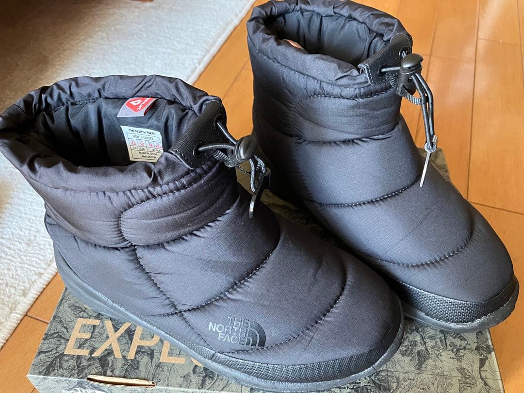 美品★ノースフェイス　ヌプシブーティー24 ブラック