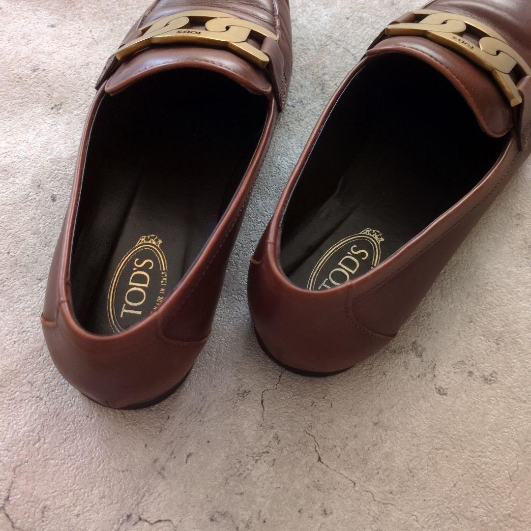 TOD'S ケイト レザー ローファー