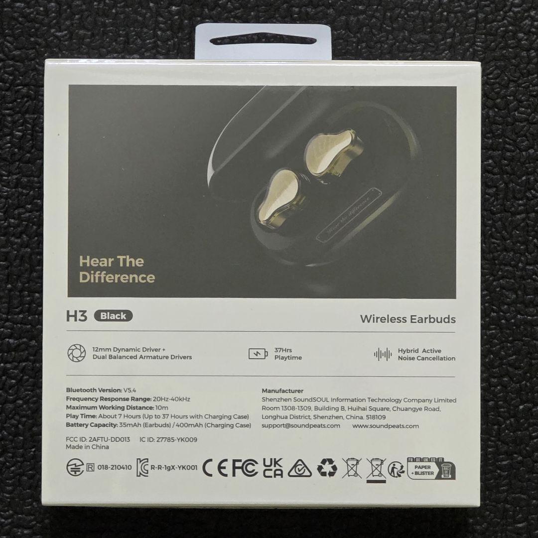 新品未開封 SOUNDPEATS H3