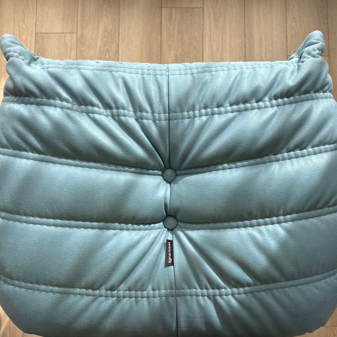 リーンロゼ ロゼトーゴミニ ブルー系 Mランク張地/人工皮革/販売価格17万円