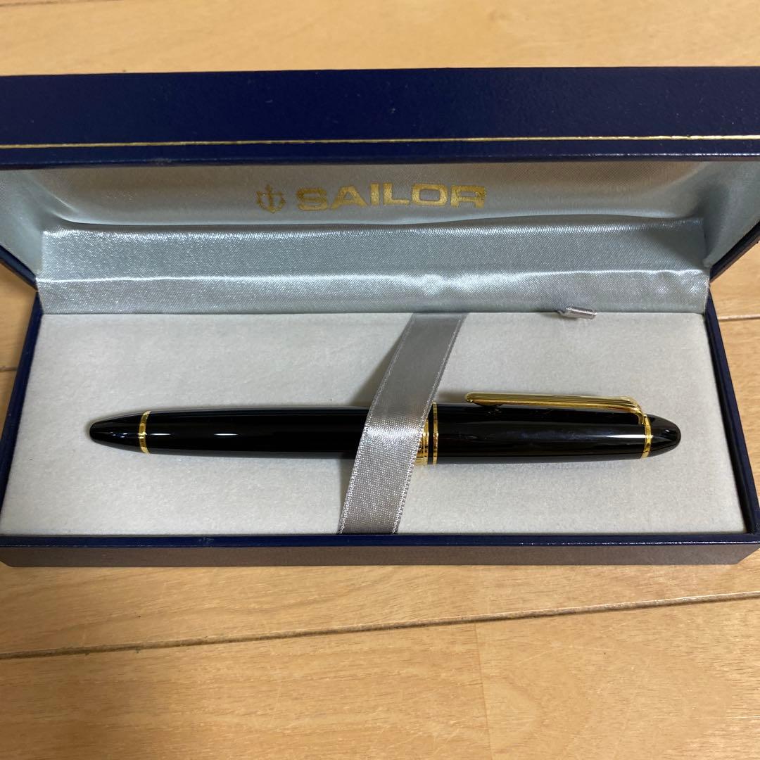 セーラー　万年筆　14K 585 ケース付き