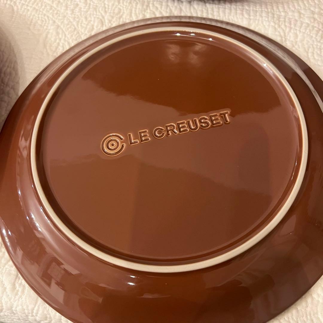 ②ルクルーゼ ラウンドプレート 6枚セット 27cm 大皿