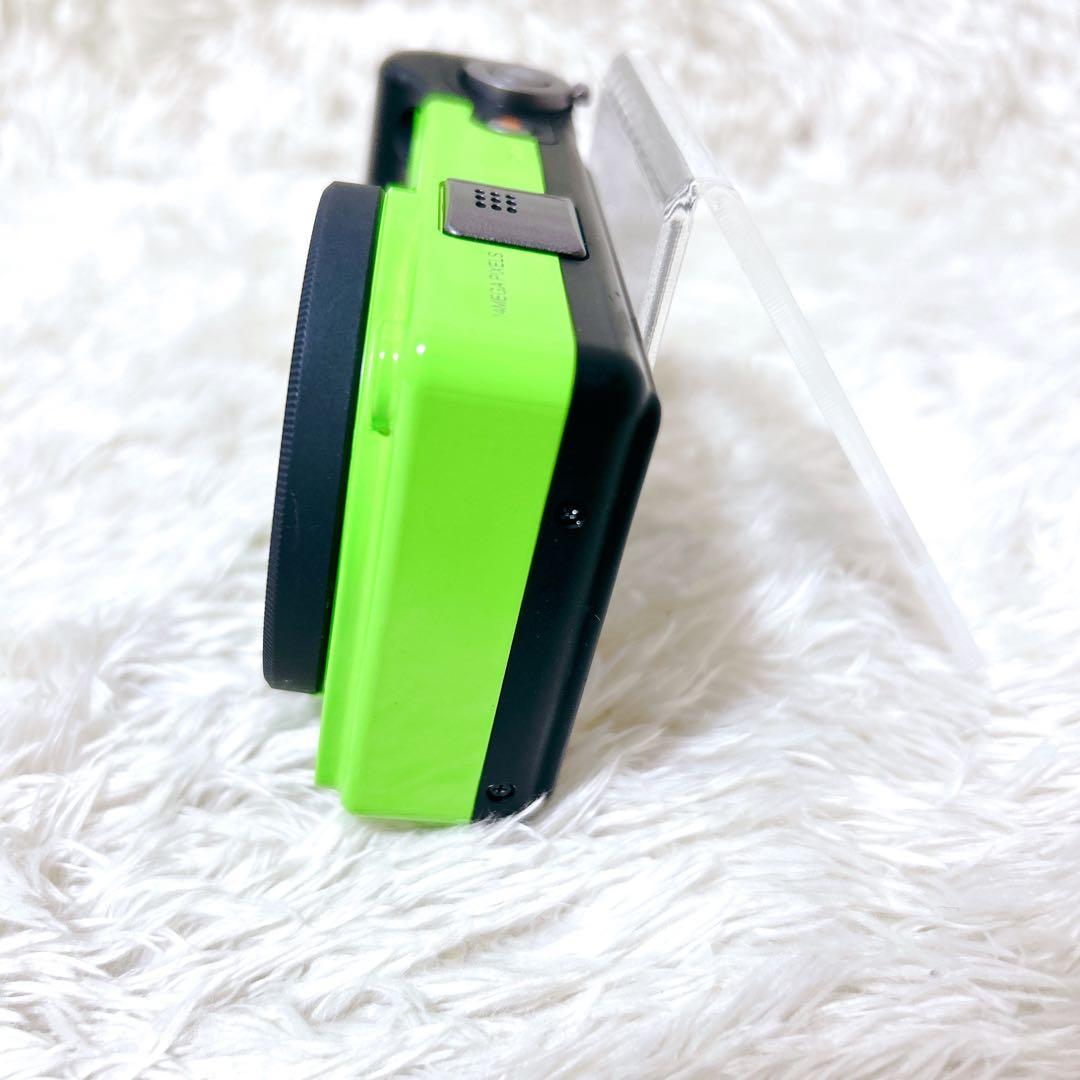 【可愛いコンデジ】PENTAX optio RZ10 ライムグリーン　動作確認済