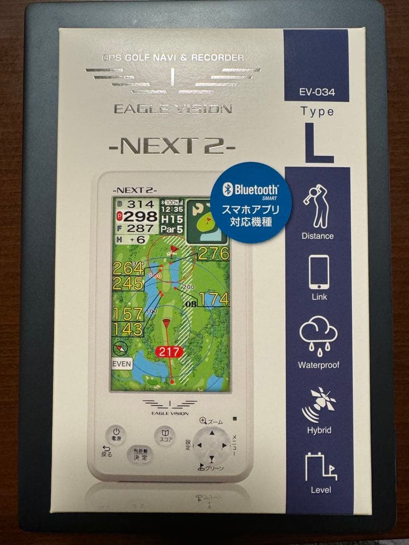 EAGLE VISION NEXT 2 GPSゴルフナビ EV-034