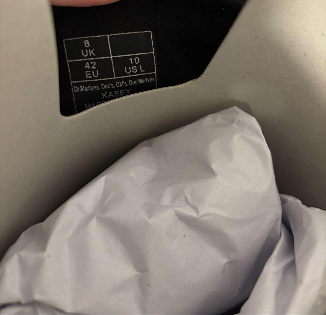 ドクターマーチン KASEY プル オン ブーツ　ロングブーツ UK 8