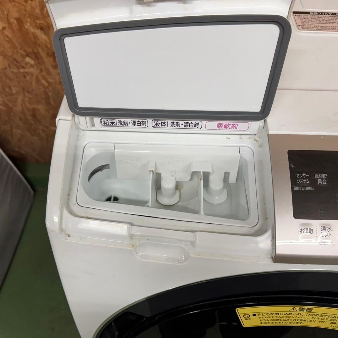 252 ドラム式洗濯機　関東配送　容量11kg 乾燥6kg ビックドラム　美品