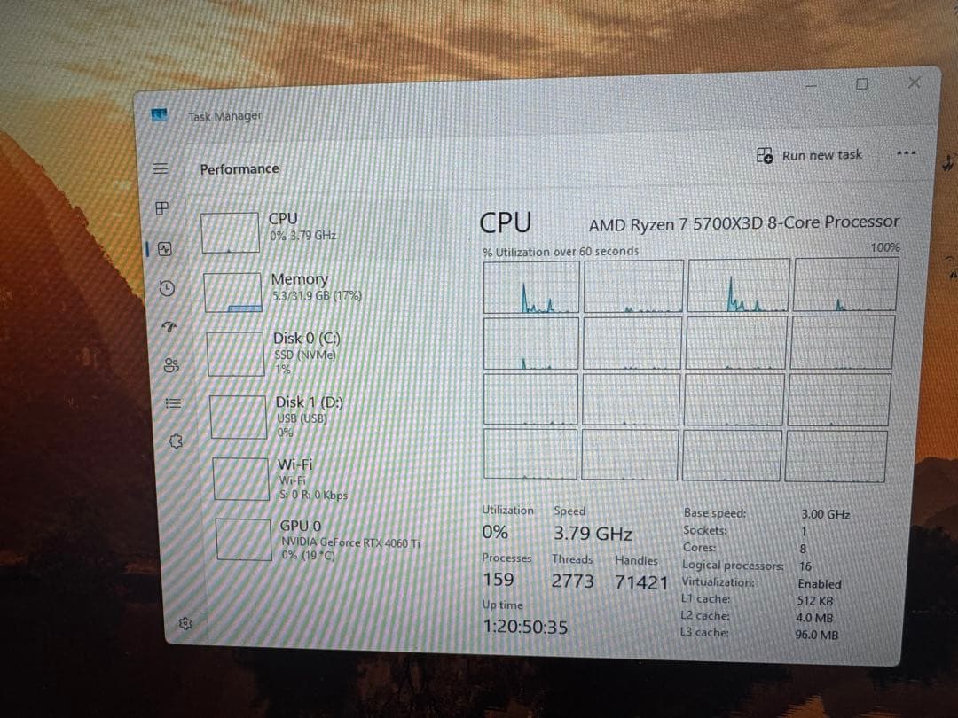 中古 CPU AMD AM4 Ryzen 7 5700X3D 8コア BOX