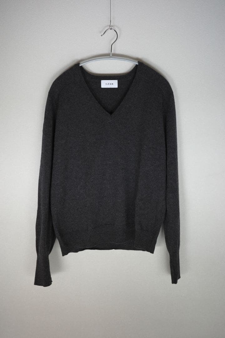 トップス ilean CASHMERE V-NECK KNIT