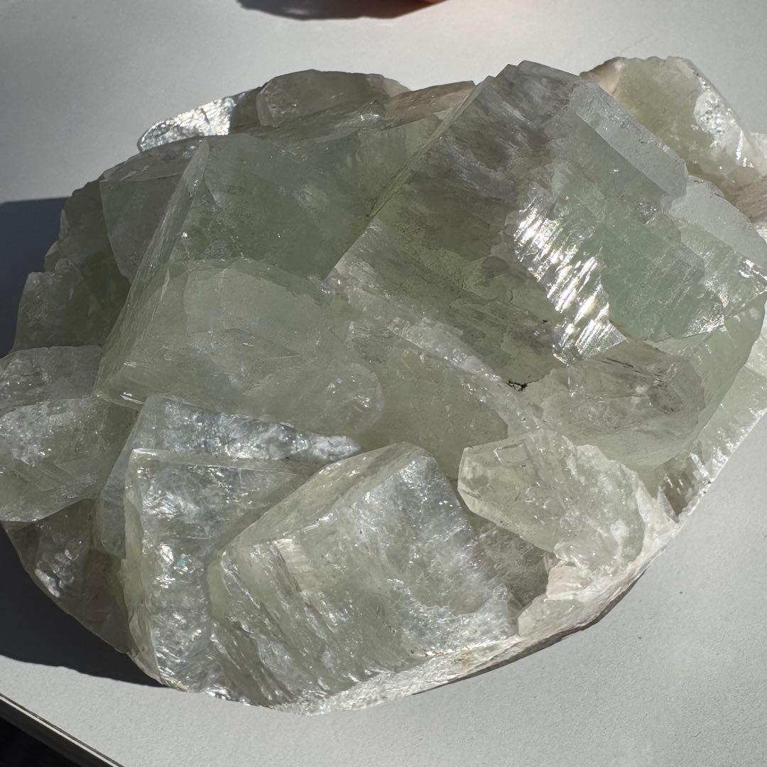 グリーンアポフィライト　原石