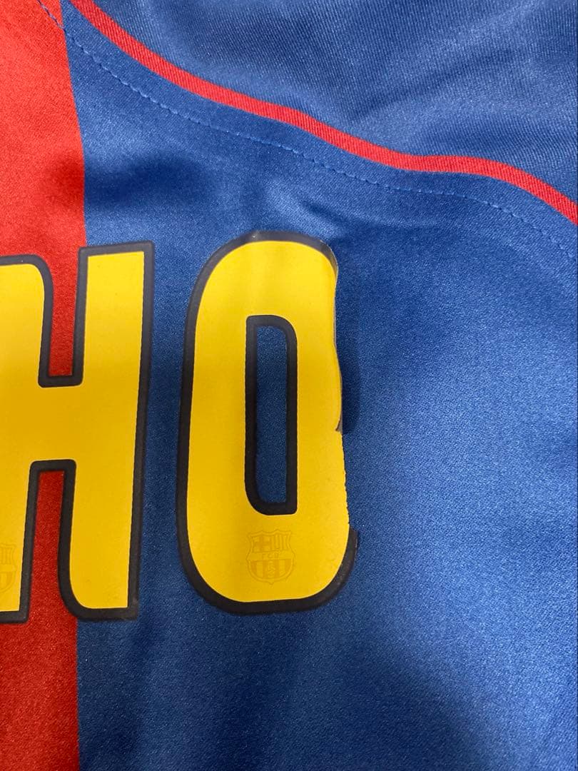 バルセロナ04/05（H）CLモデル #10 RONALDINHO 選手支給品