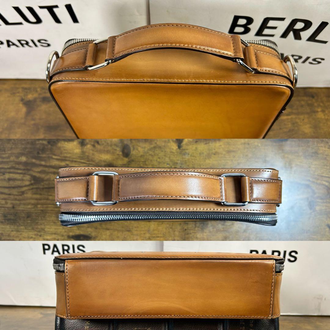 ほぼ新品 Berluti TAKE OFF PM スモール ショルダーバッグ