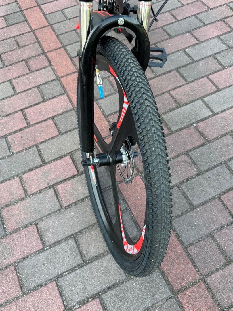 新車キッズ・サイクル(24㌅)お引き取り用ですが、→配達も可能です。