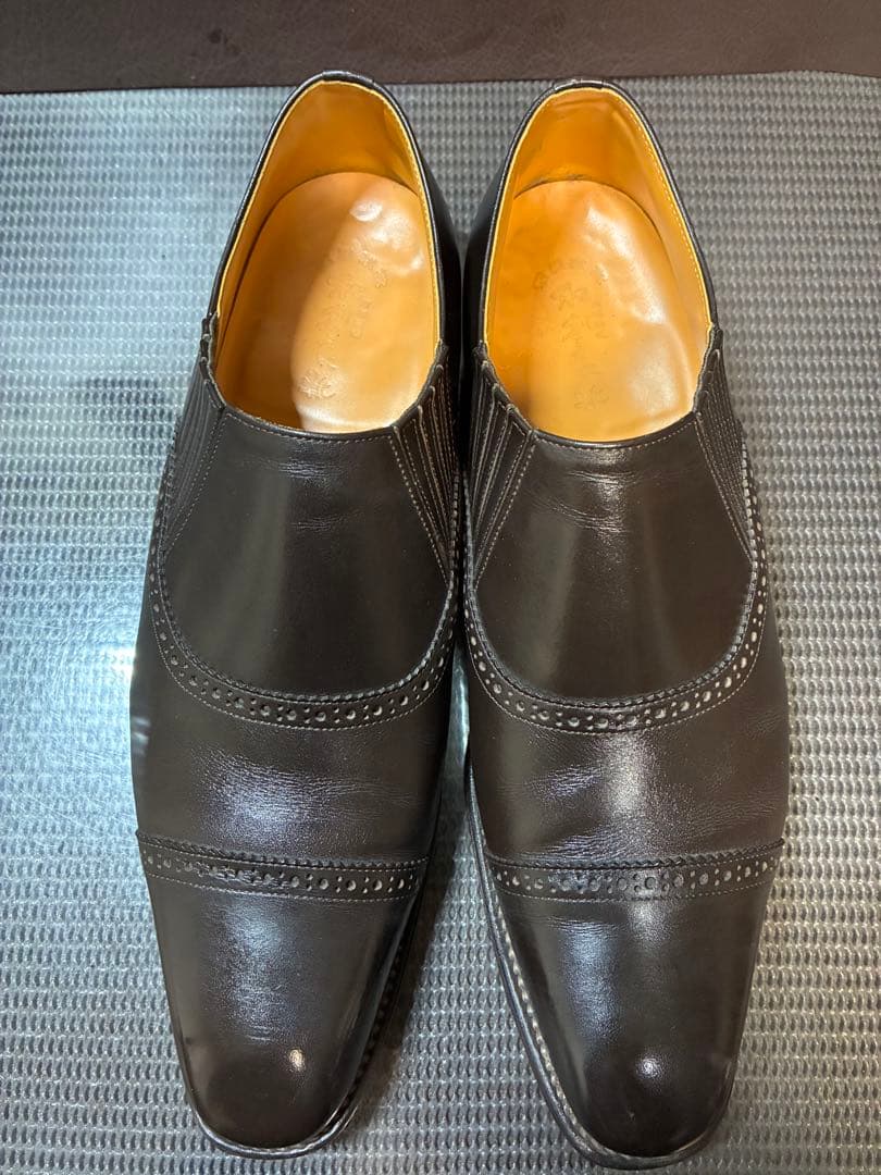 【極美品】 宮城興業 和創良靴 カスタムメイド レイジーマン 日本製 本革 濃茶