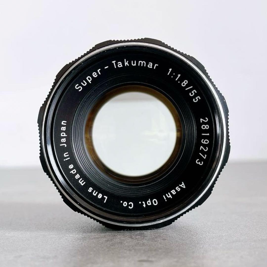 【虹色美フレア】Super Takumar 55mm f1.8 整備済