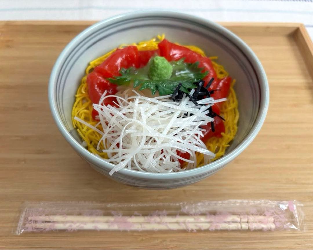 SALE✩.*˚イワサキ・ビーアイ 岩崎(株) 食品サンプル マグロ丼 置物