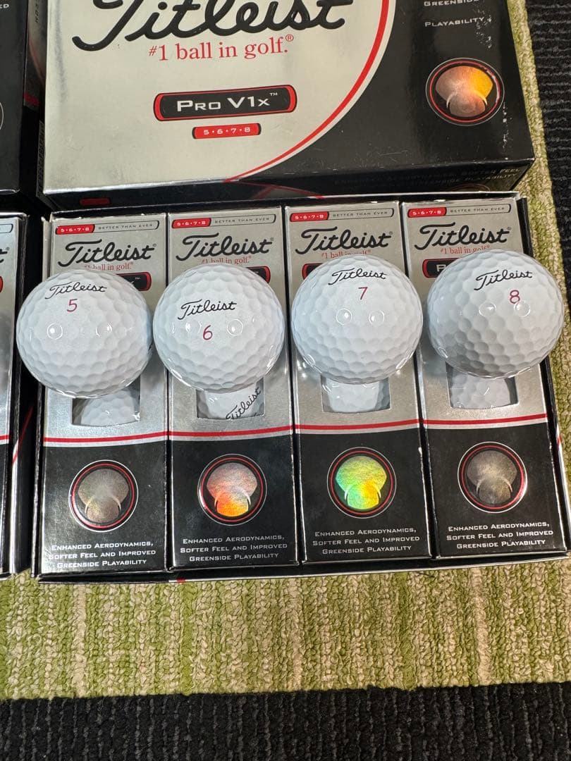 Titleist Pro V1x ゴルフボール 24個 ( 2ダース )
