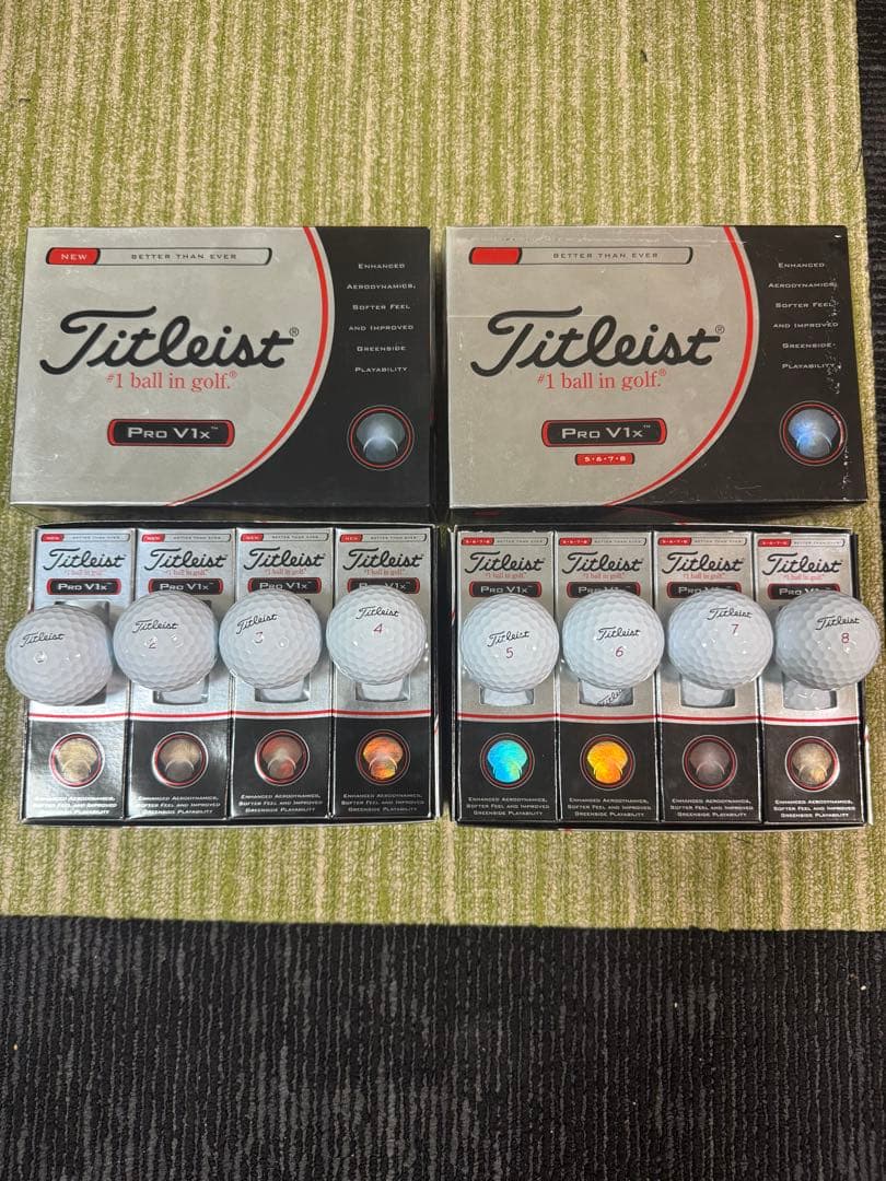 Titleist Pro V1x ゴルフボール 24個 ( 2ダース )