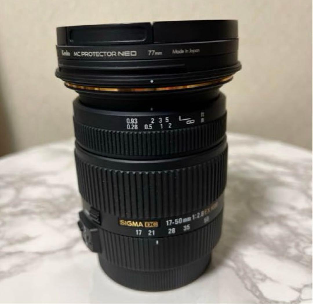 SIGMA 17-50mm F2.8 EX DC OS レンズ