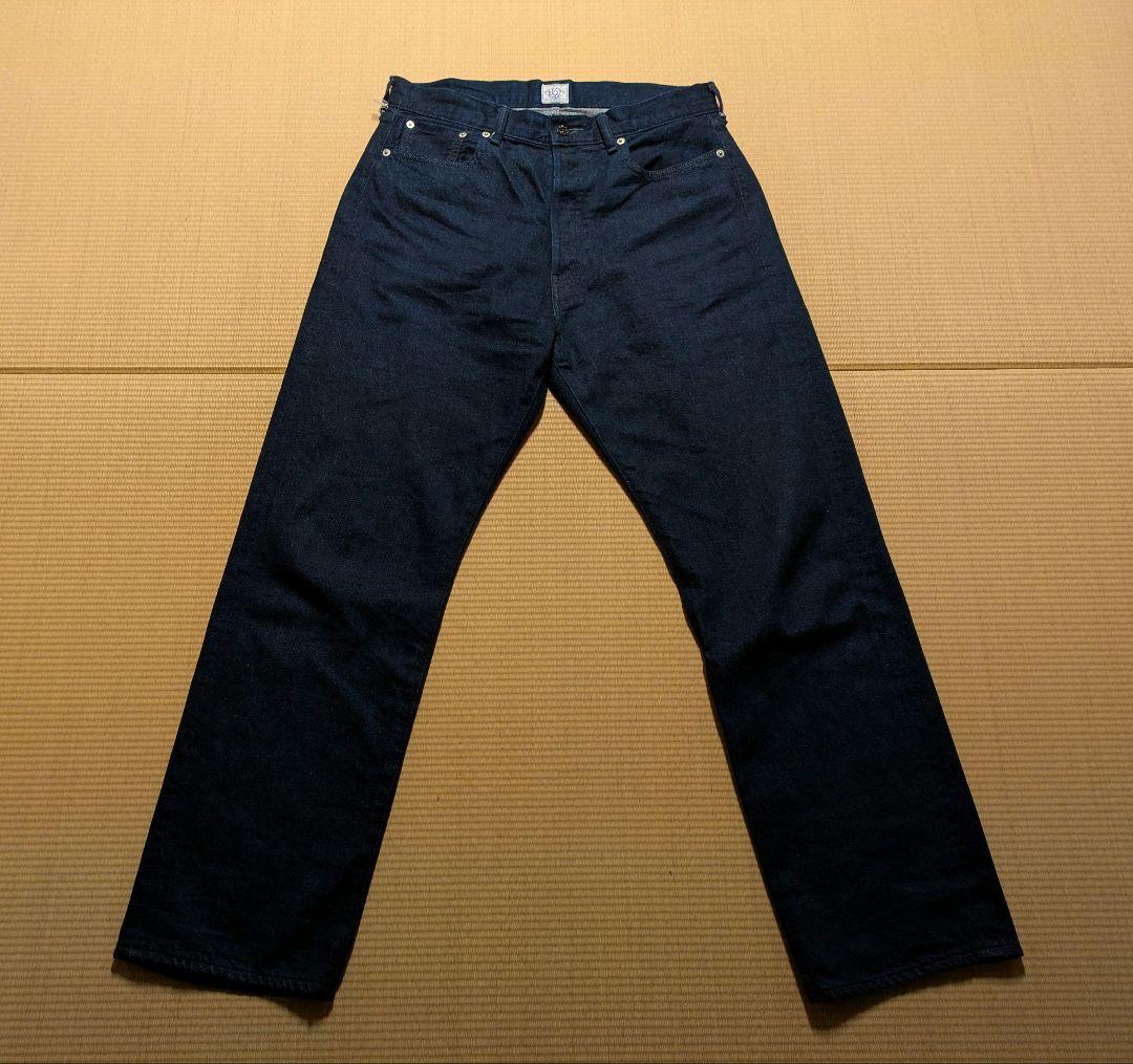 【サイズM】ポストオーバーオールズ　デニム　No.2ファイブポケット