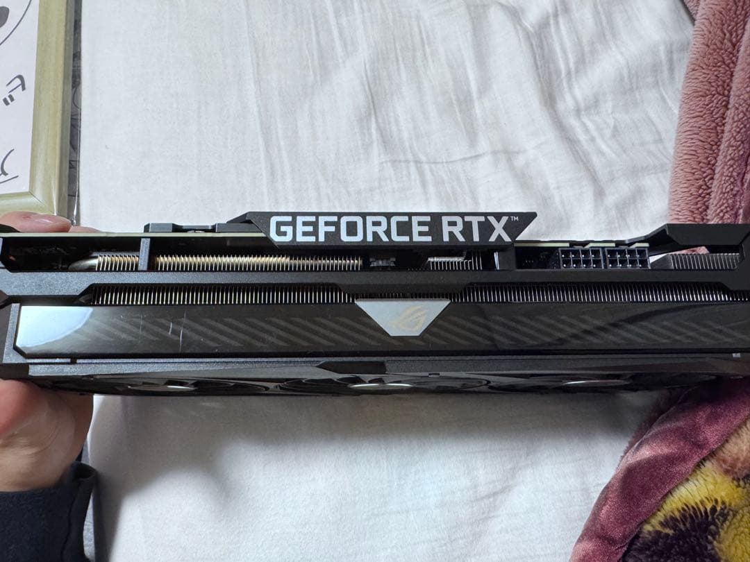 【動作品】ROG STRIX RTX3060ti O8G V2 GAMING