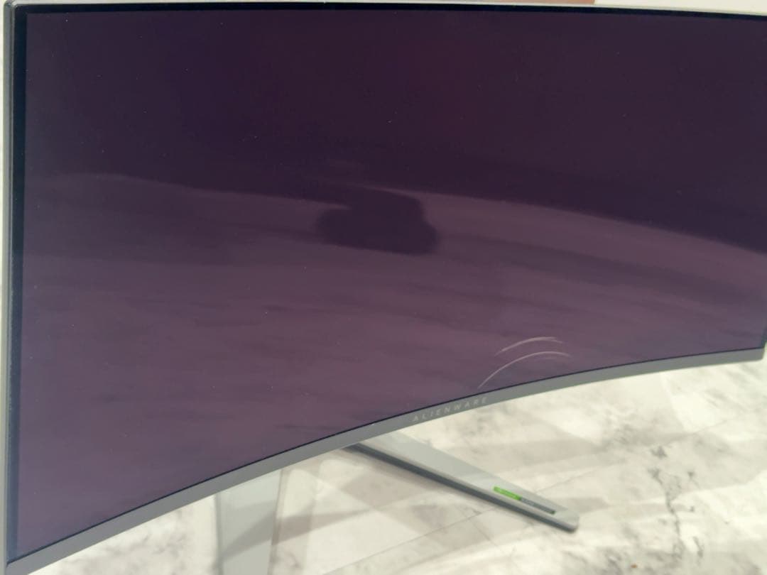 Dell AW3423DW 有機ELモニター 保証期限内　画面キズあり箱なし