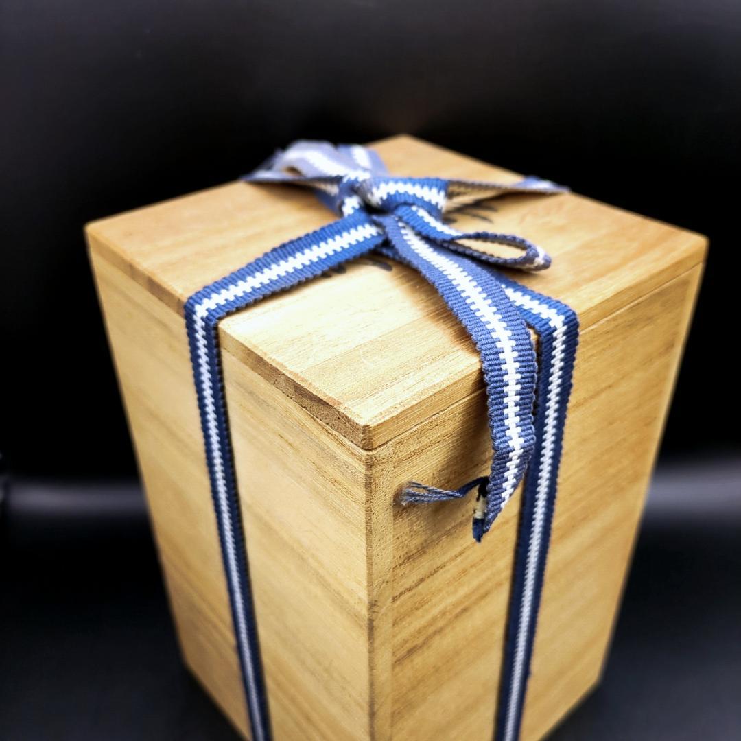 高岡銅器 瑞峰堂 大峰 花鳥文 銅製 香炉 証 共箱付 六面花鳥図 蝋型鋳銅