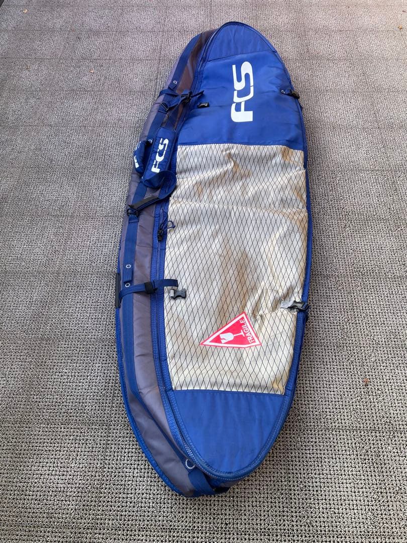 FCS 【3本用】トリプルサーフボードケース 6'7\"