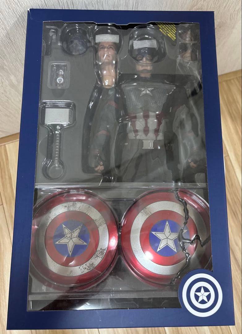 セール！ホットトイズ　キャプテンアメリカ エンドゲーム1/6スケール フィギュア