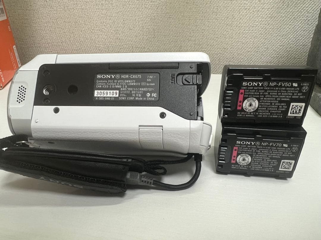 【本日発送可能】SONY HDR-CX675 ビデオカメラ セット
