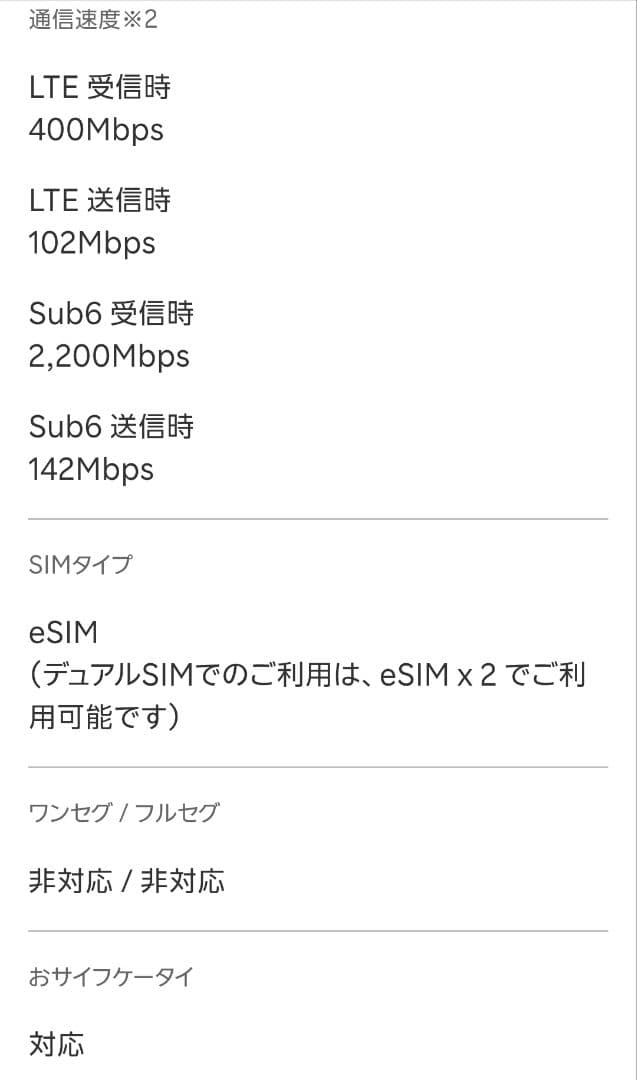 Rakuten Hand 5G ホワイト 本体 P780