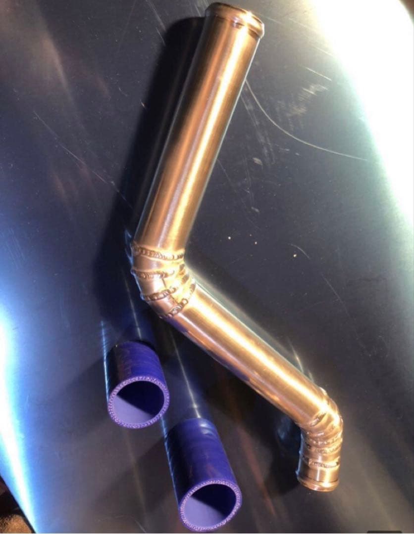 エブリイDA17用インタークーラー、チャンバー、パイピングセット(イン、アウト)