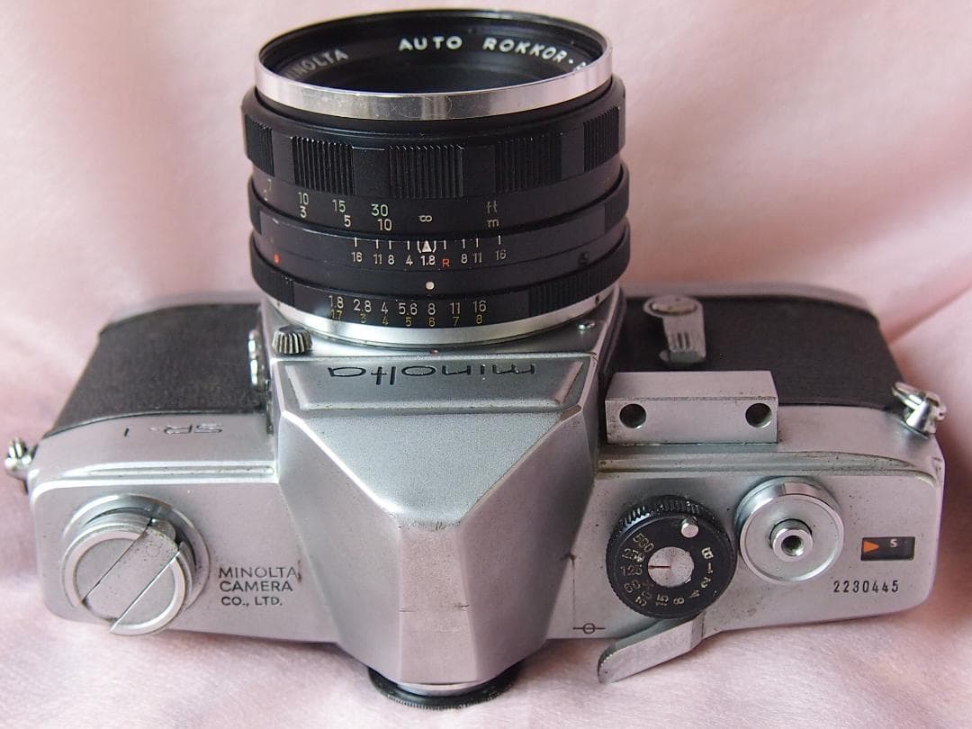 試写済：ミノルタSR1+PF55㎜ F1.8 SRマウント