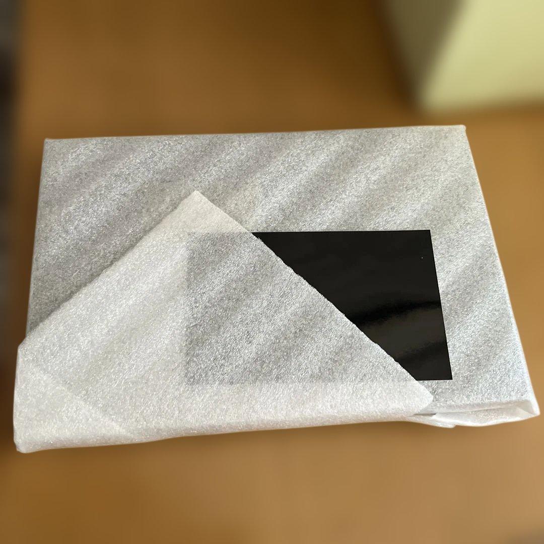 津軽びいどろ　梟　フクロウ　紫苑　パープル　鳥　ガラス置物　クリスタル　オブジェ