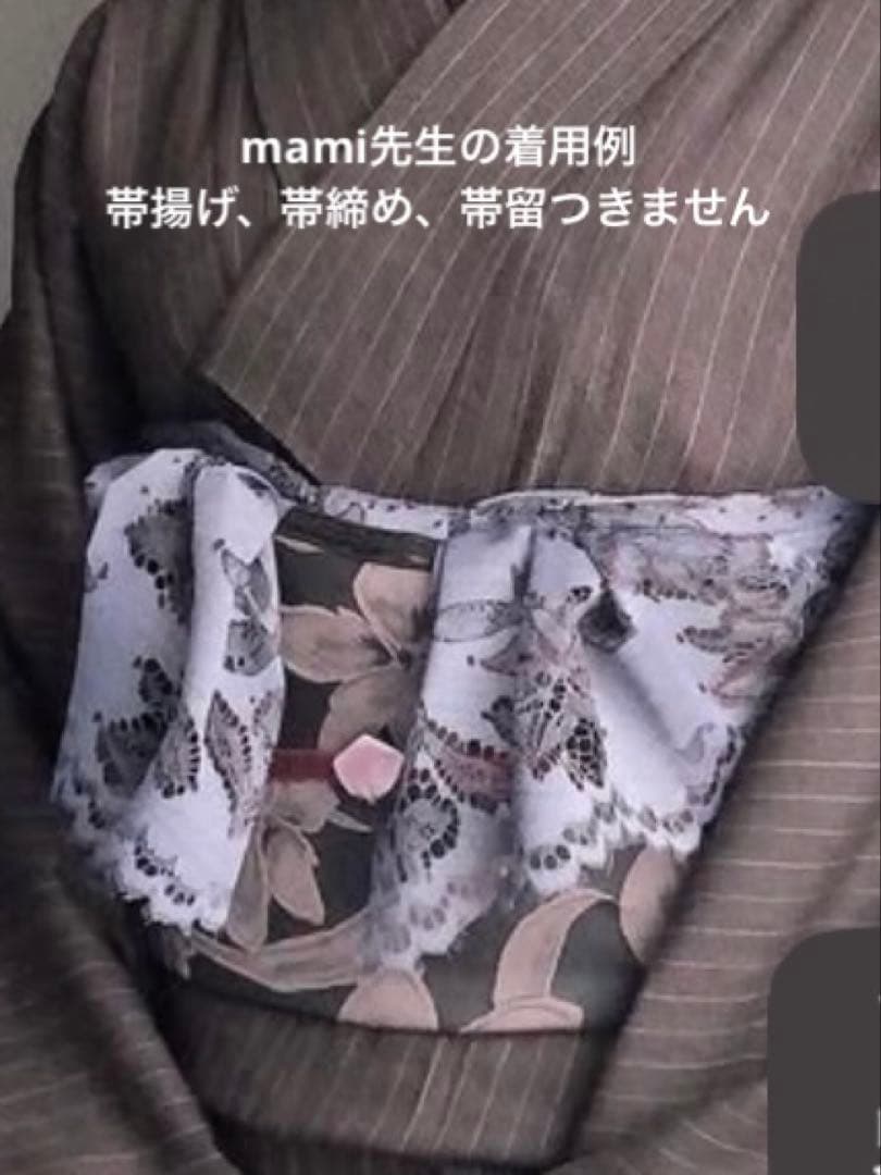 tsubakian mani さんのソワレ.ド.フレール兵児帯(ショコラカラー)