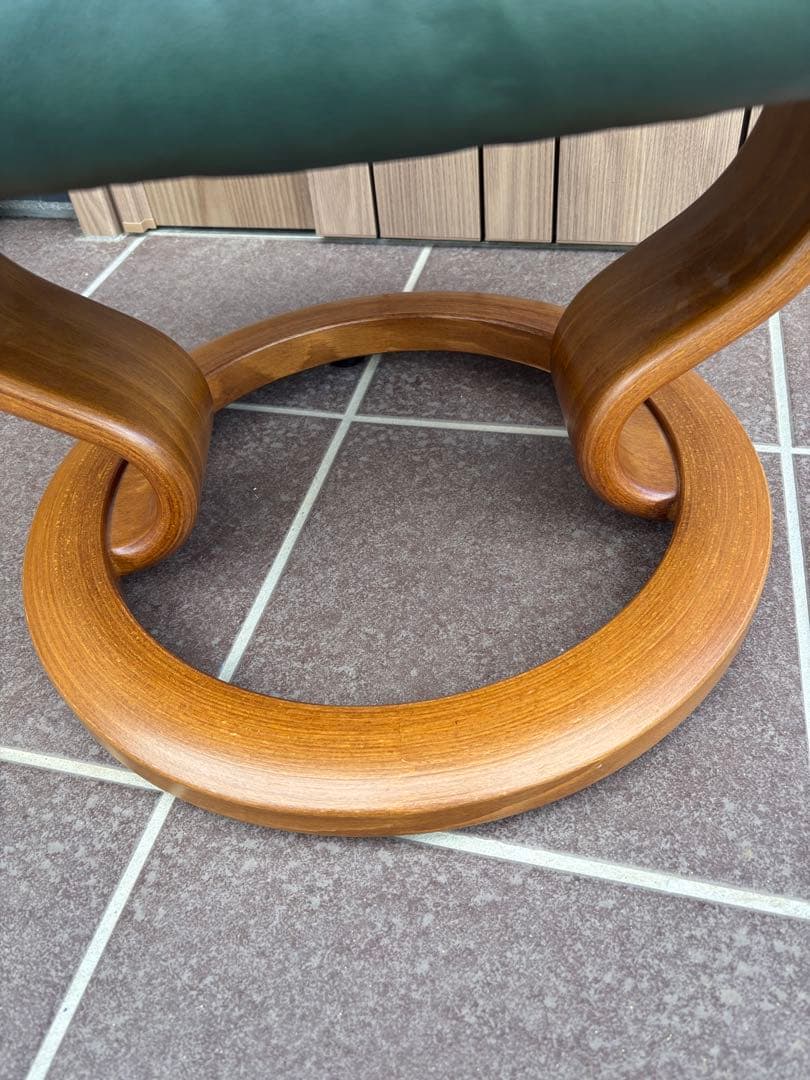 美品✨ EKORNES（エコーネス） ストレスレス オットマン 北欧家具 本革