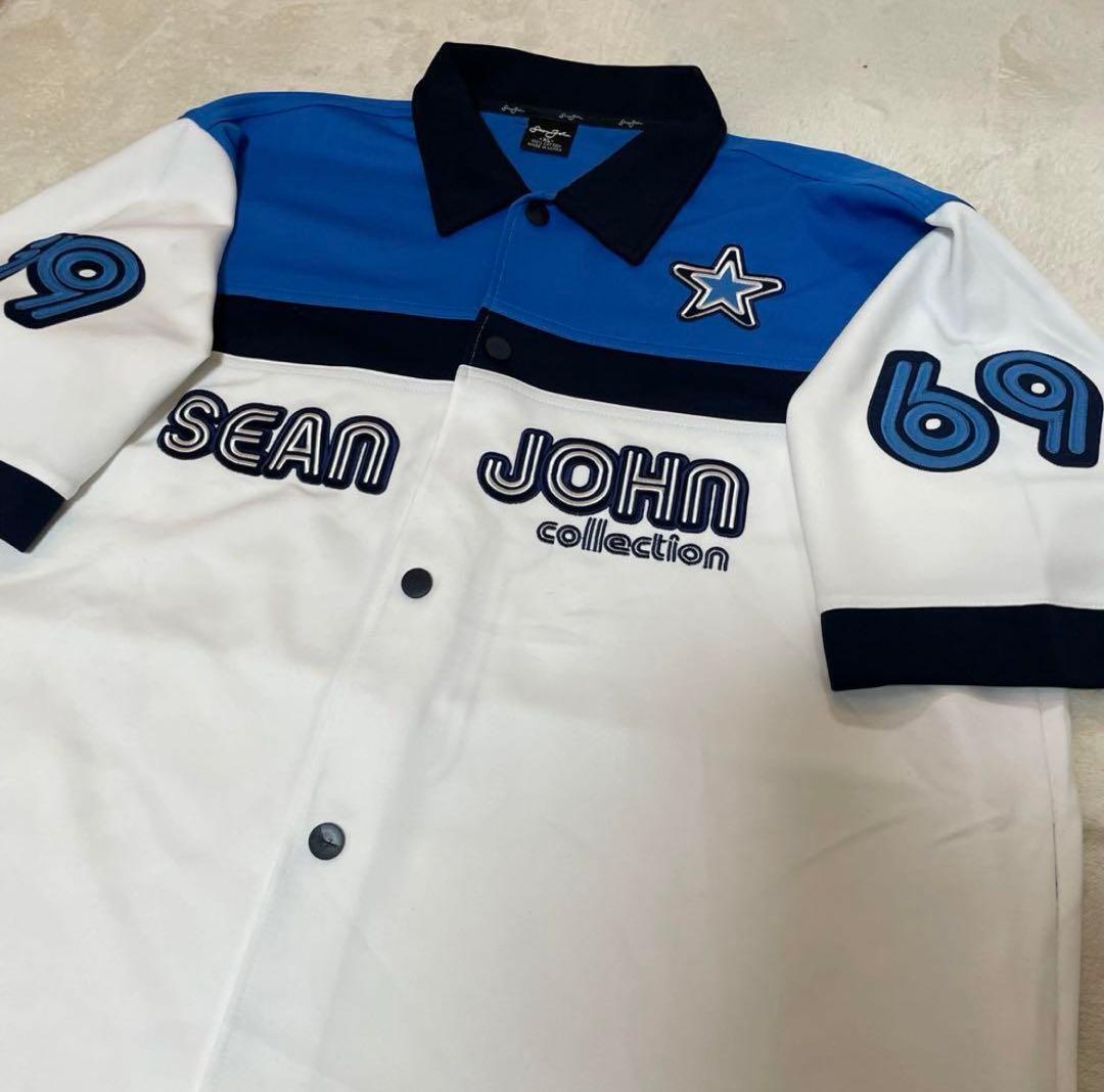 90s~00s Sean John シューティングシャツ HIPHOPB-boy