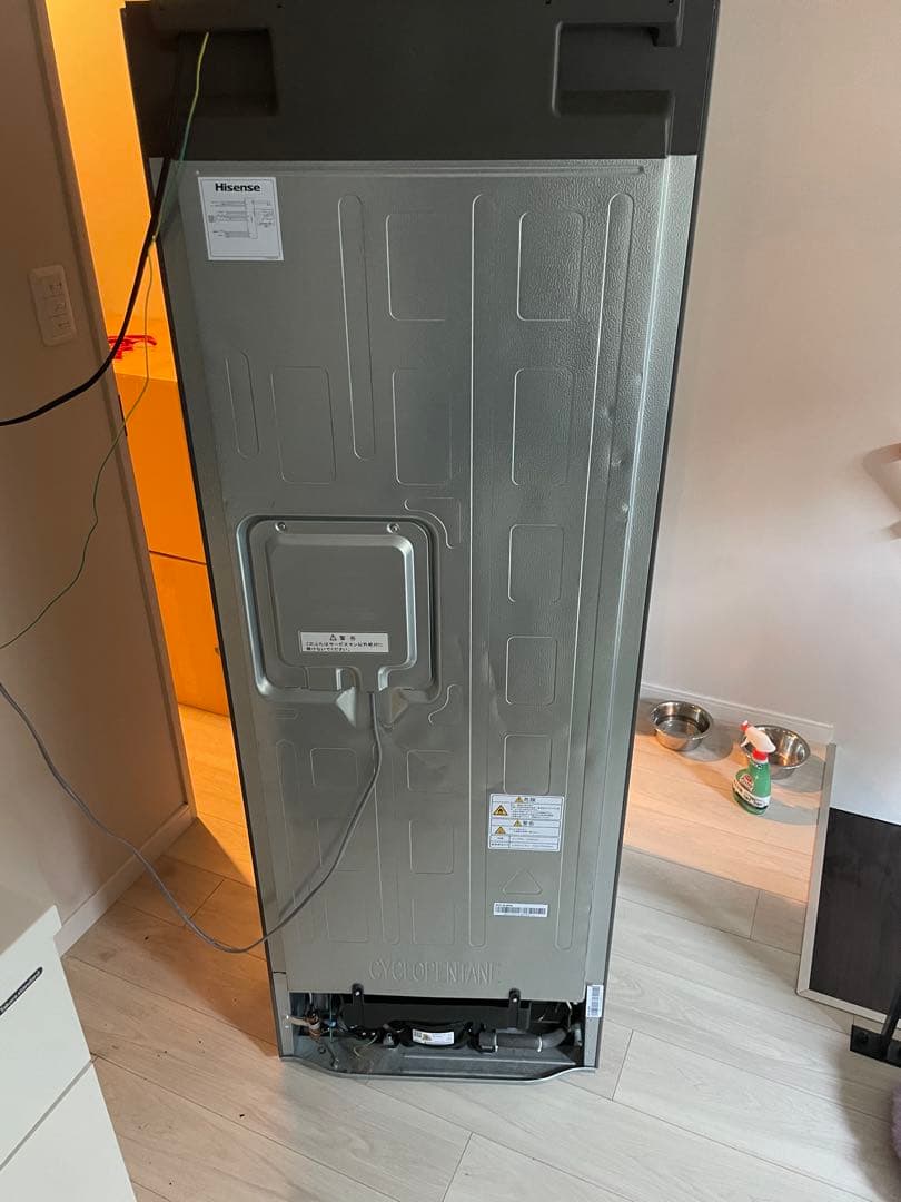 Hisense Refrigerator 282L/スペースグレイ/自動霜取り