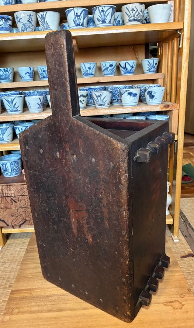 醤油絞り器　江戸時代から明治? 古民具