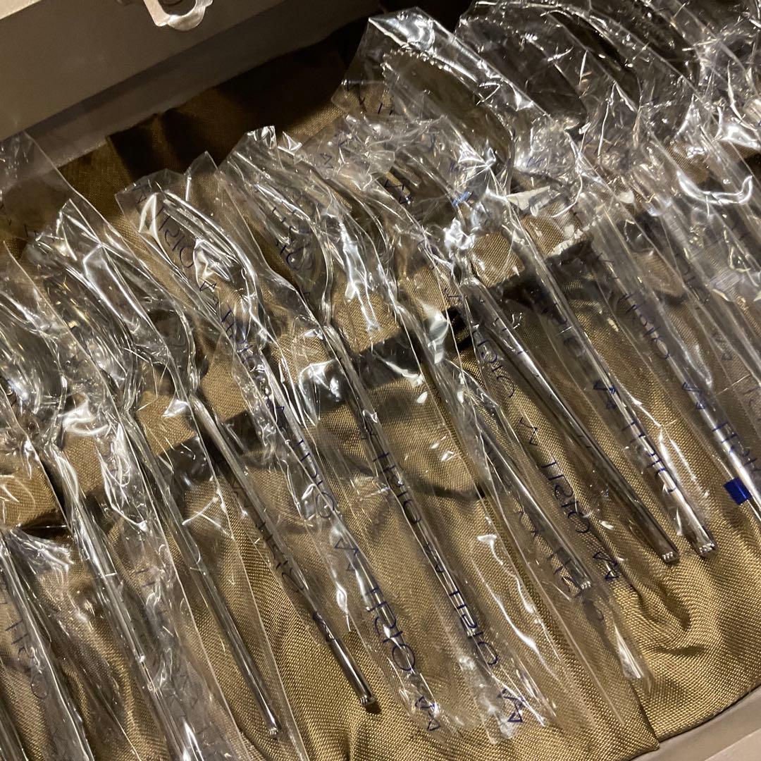 新品未使用！TRIO 18-12 ステンレス ソナタ カトラリーセット 35本