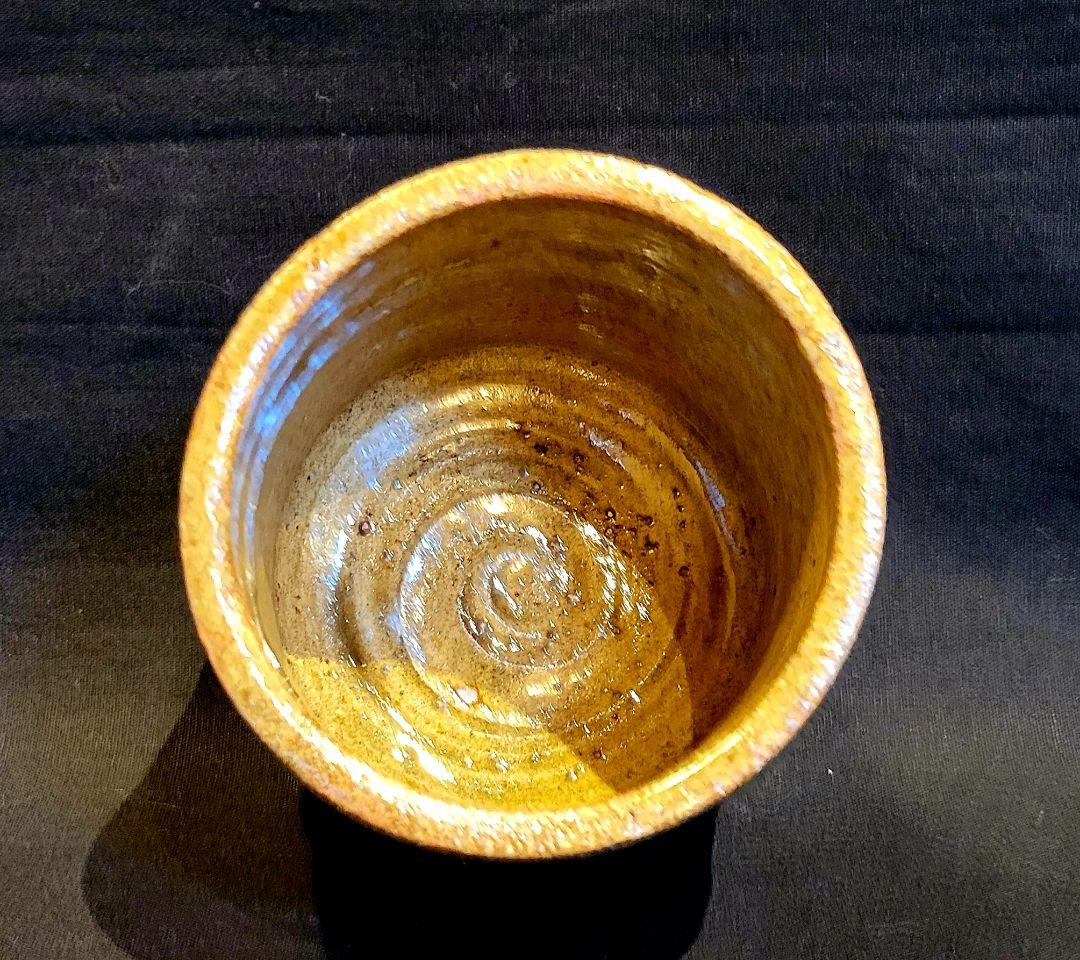 杉本泥牛　絵唐津　茶碗