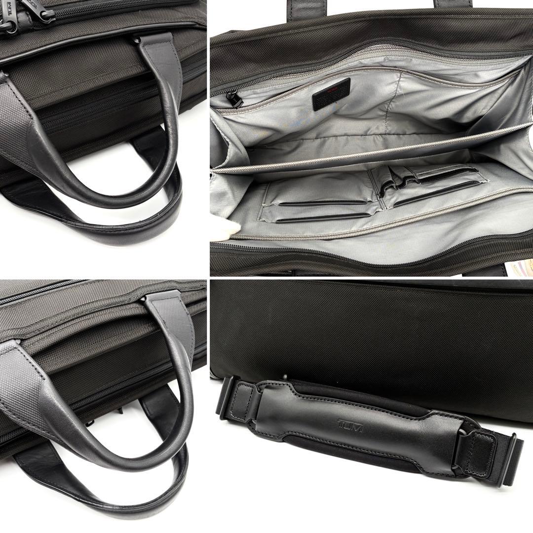 未使用に近い トゥミ 2way ビジネスバッグ アルファ3 大容量 A4可 黒
