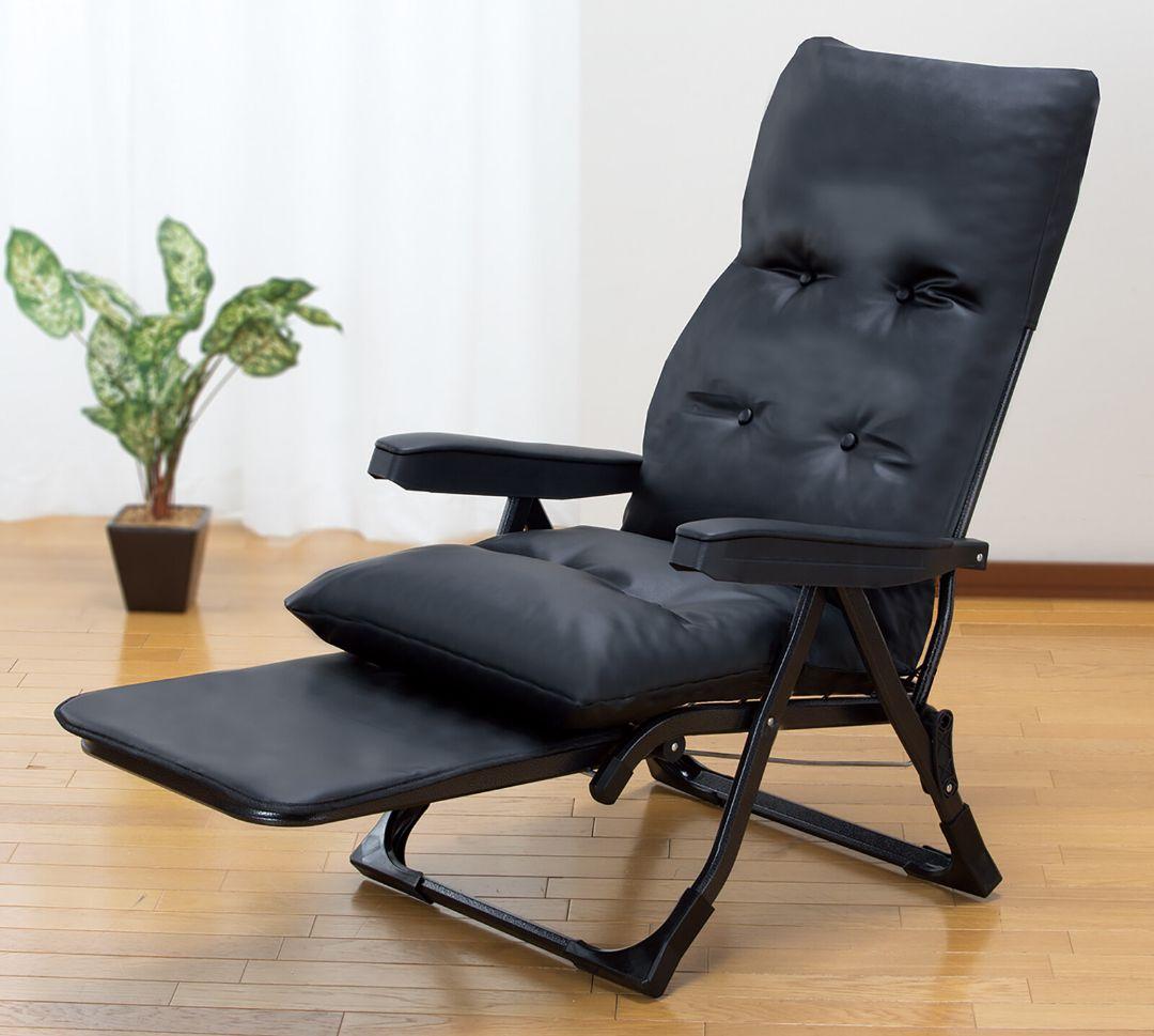 【ゆったりできます】くつろぎのリクライニングアームチェア