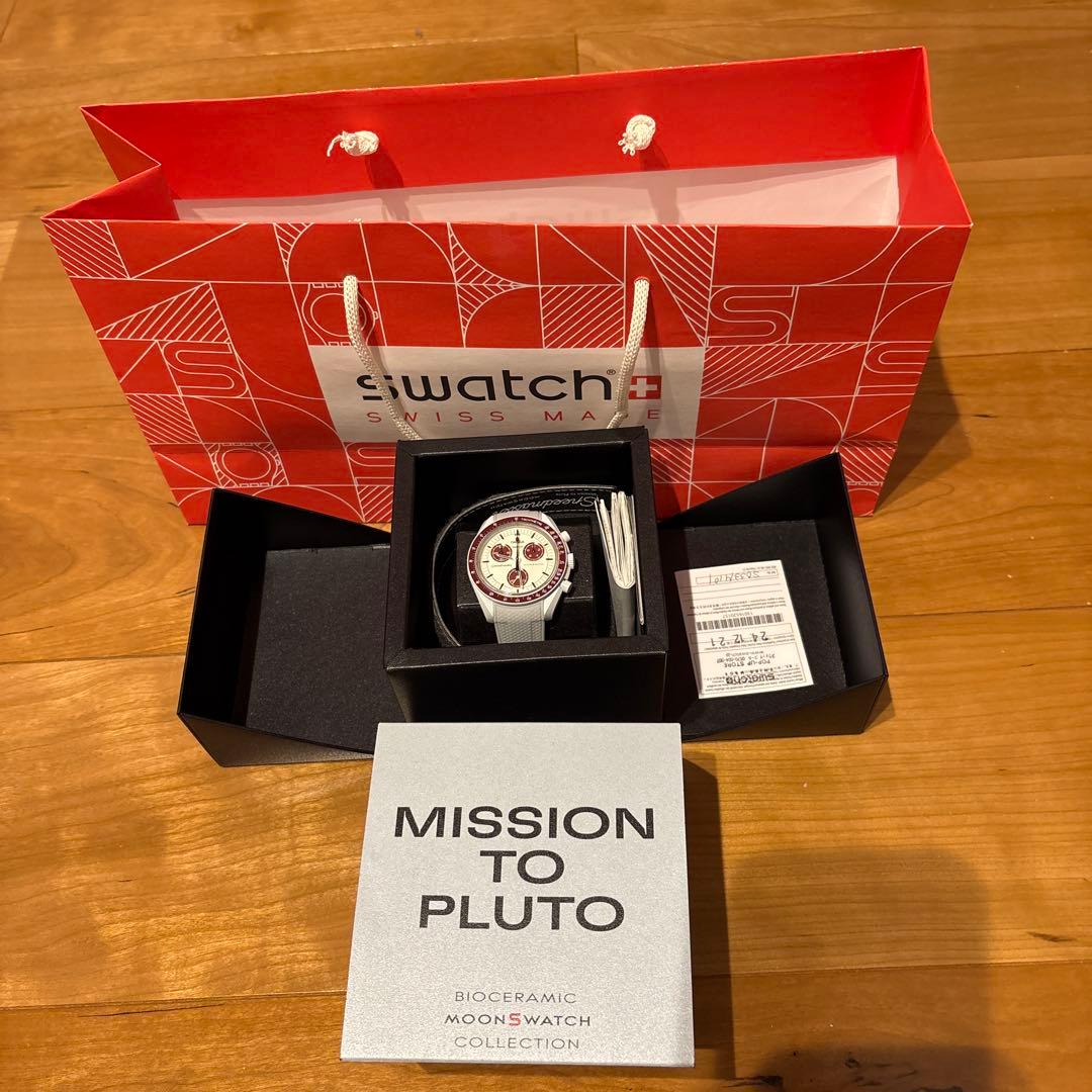 Swatch Mission to Pluto 紙袋付き