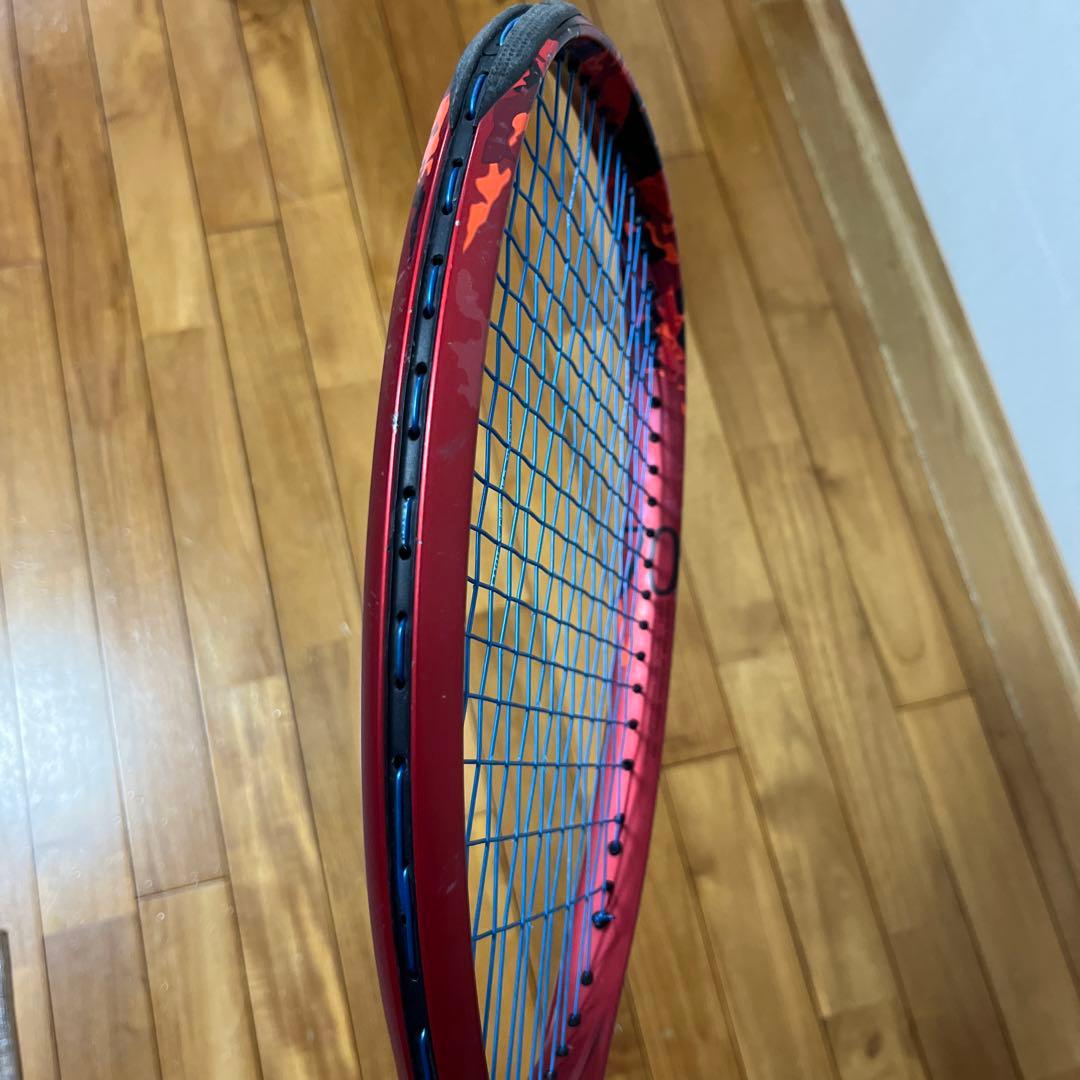 ラケット: GEOBREAK 70v ガット: アビディティ