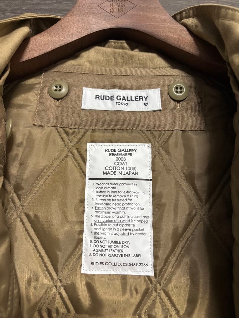 RUDE GALLERY / M-51 \"REMASTER\" モッズコート 5