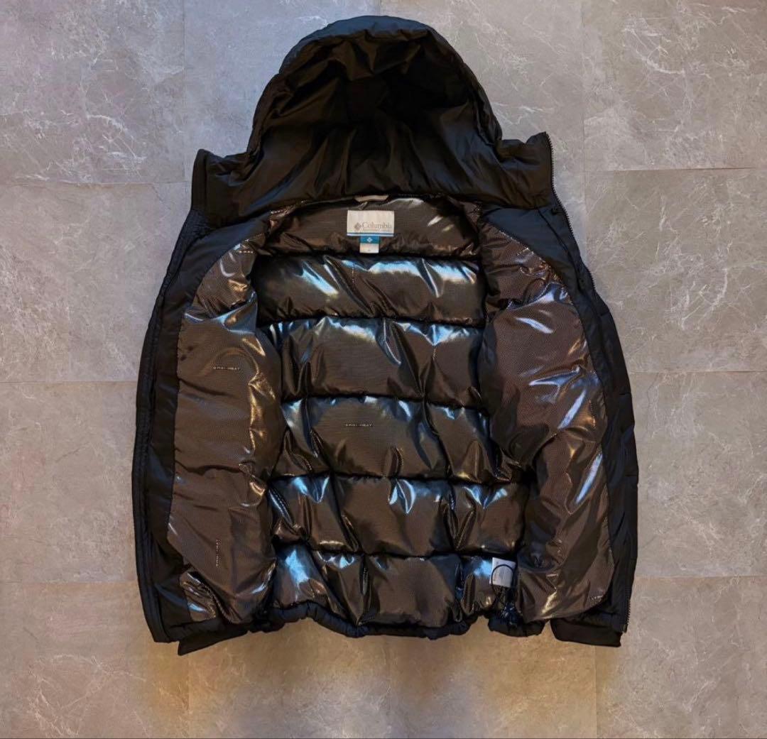 【即完❗️】極暖！columbia 　ダウン　ブラック L