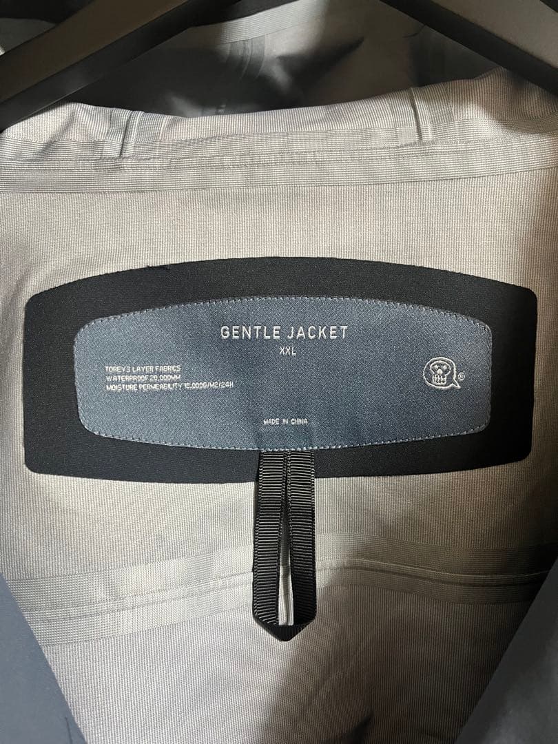 アンファッジ ボードウェア GENTLE JACKET XXL ブルー/グレー