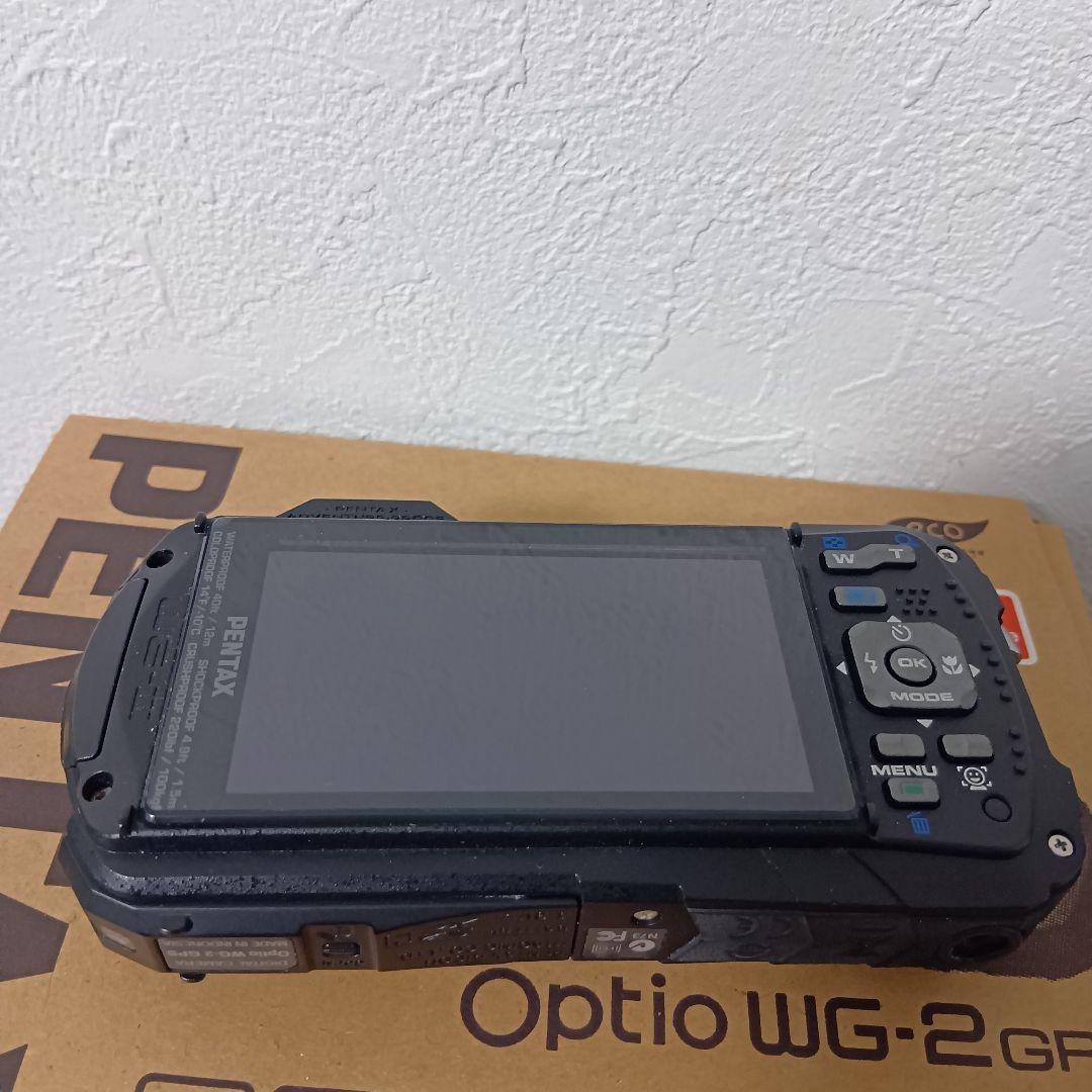PENTAX Optio WG-2GPS 防水コンパクトデジタルカメラ オレンジ