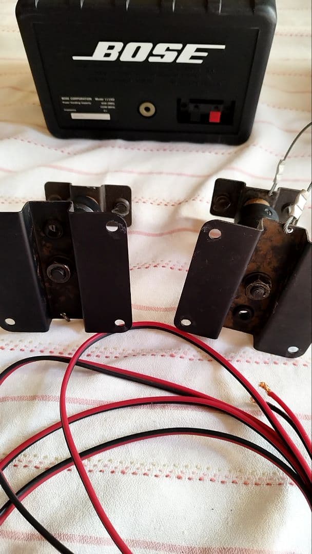 Bose ボーズ 111AD 、アンプ1705、 取付金具、スピーカーケーブル付