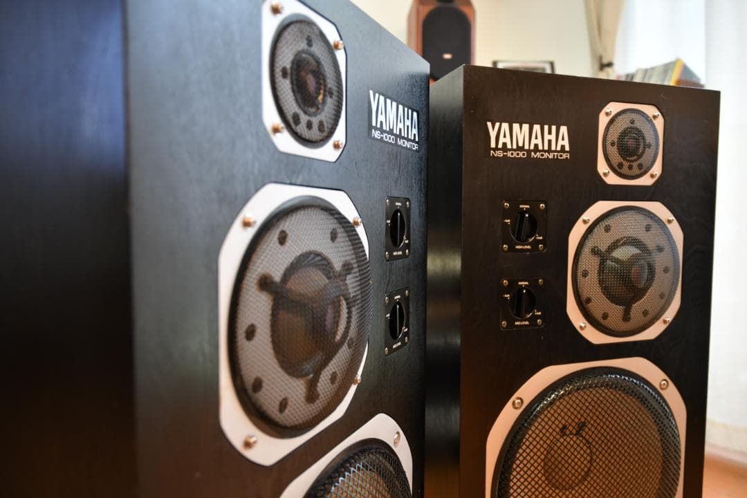 YAMAHA NS-1000M　30万代　コンデンサ交換　最強美品　保険付